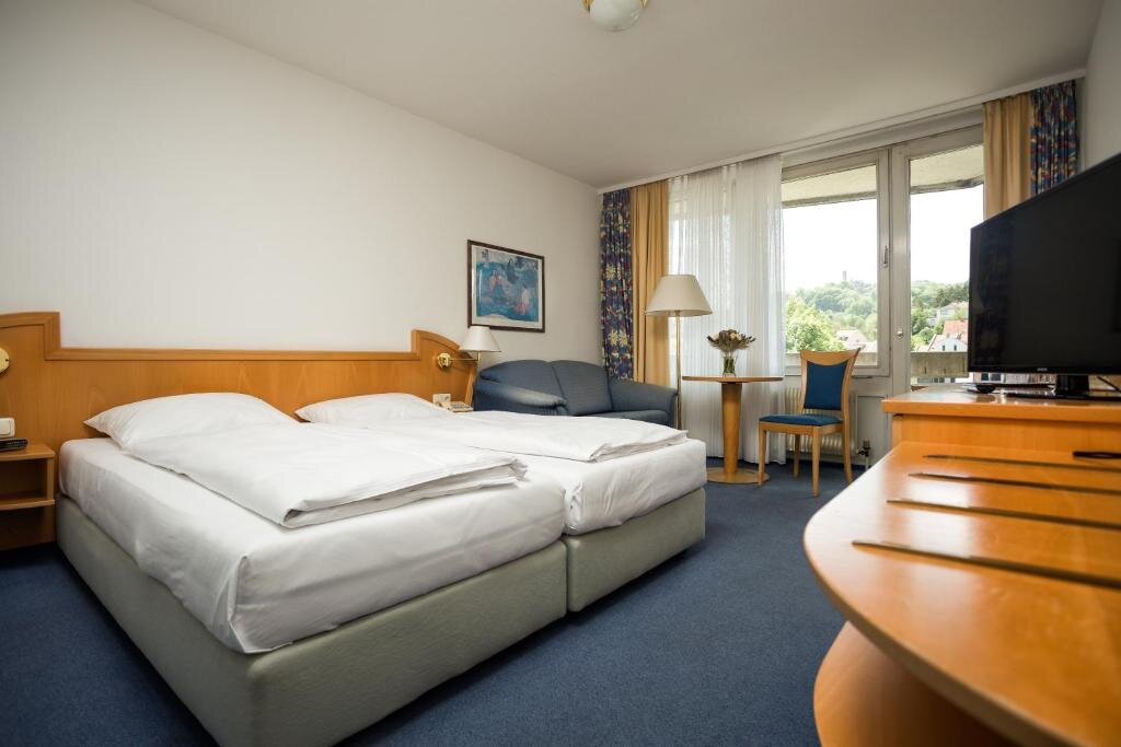 Habitación doble Confort con balcón Hotel Altenburgblick