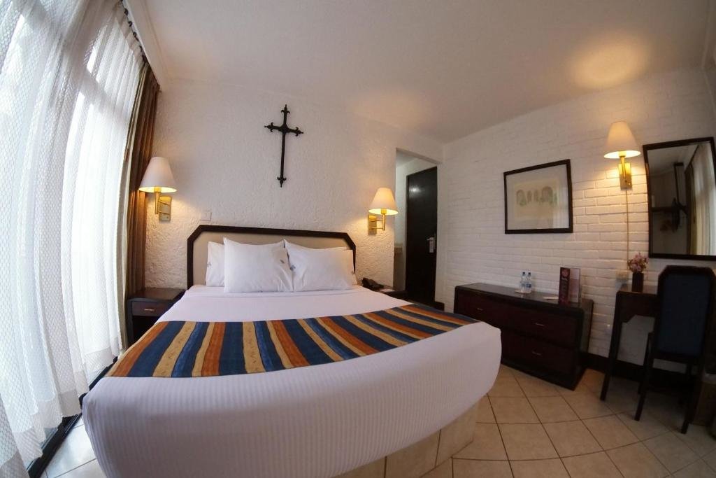 Standard Double room with view Collection O Hotel Del Portal, Puebla