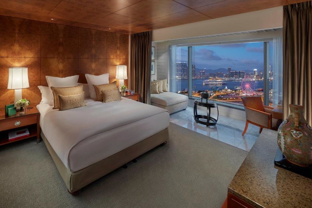 Standard Doppel Zimmer mit Hafenblick Mandarin Oriental Hong Kong