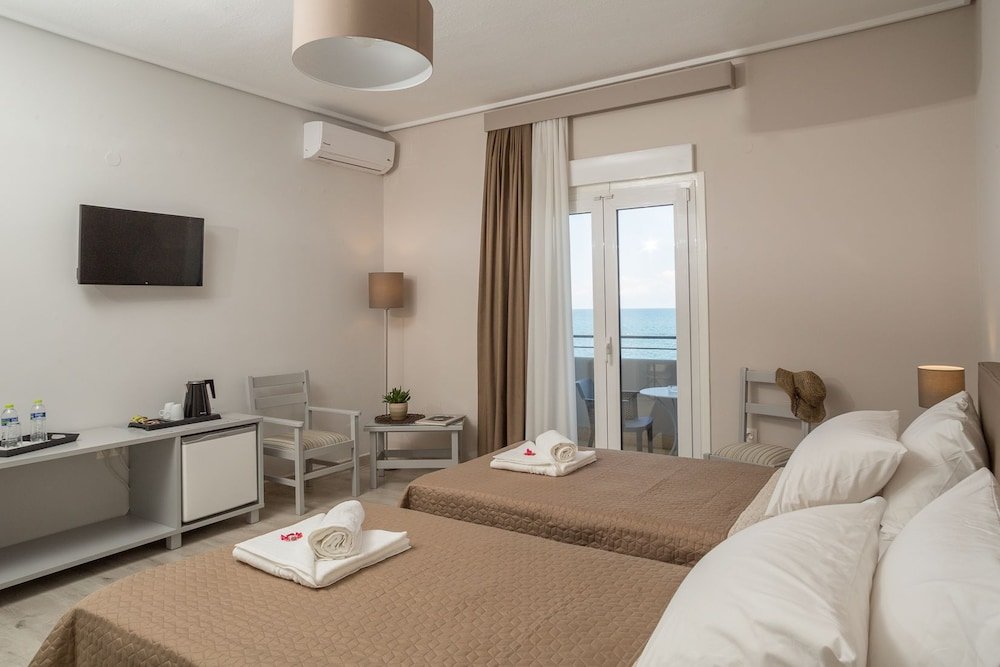 Standard Doppel Zimmer mit Balkon und mit Meerblick Hotel Alkyon