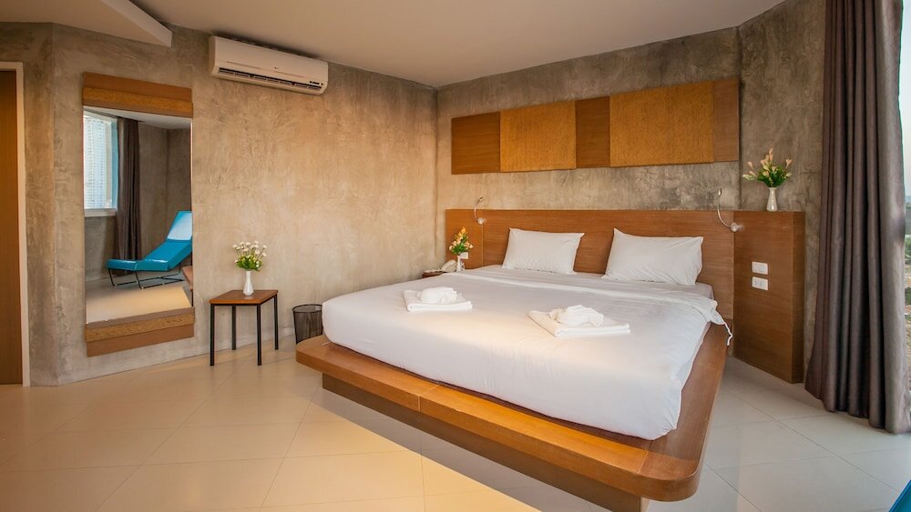 Luxus Zimmer mit Gartenblick B2 Jomtien Pattaya Boutique & Budget Hotel