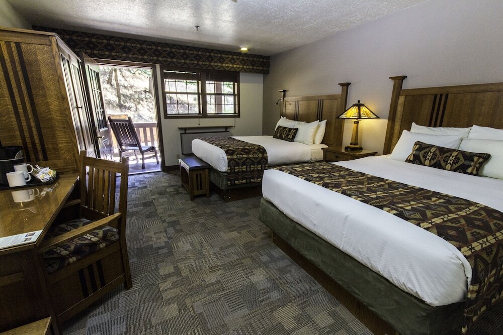 Standard Vierer Zimmer mit Balkon Zion Lodge - Inside The Park