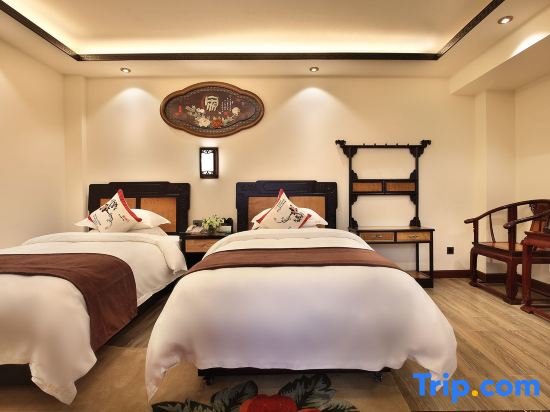 Suite doppia Deluxe con vista sulle montagne Lichenghua Mansion All Suites Hotel