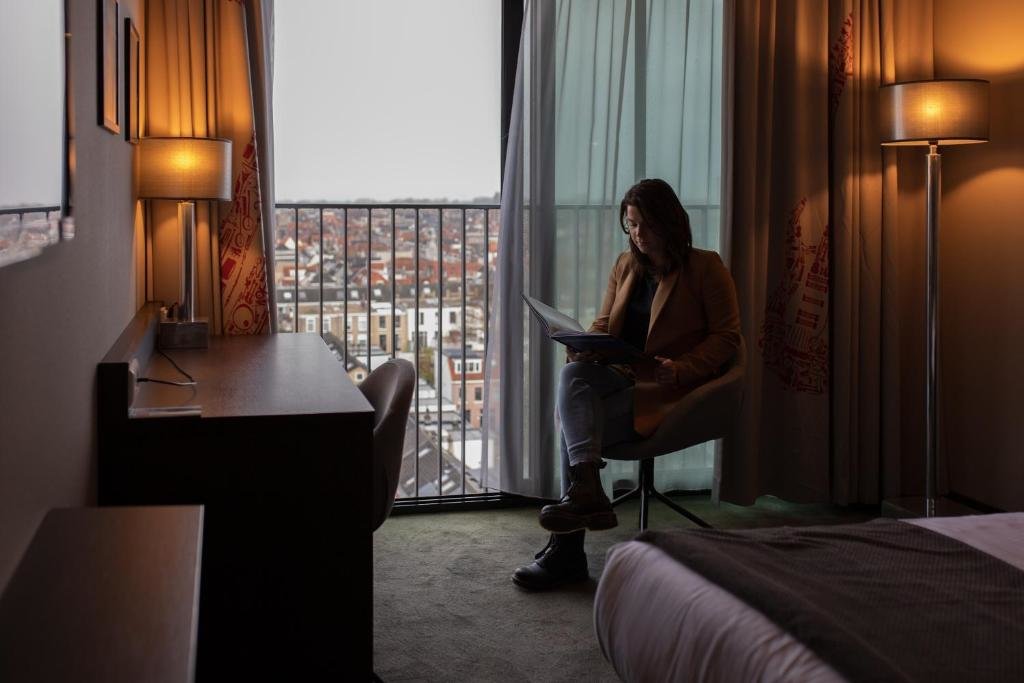 Двухместный номер Comfort с красивым видом из окна Hampshire Hotel - Delft Centre
