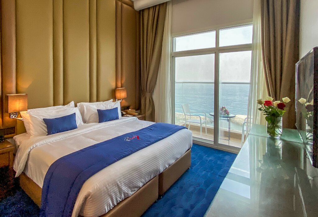 Junior Suite with sea view Mirage Bab Al Bahr Beach Hotel