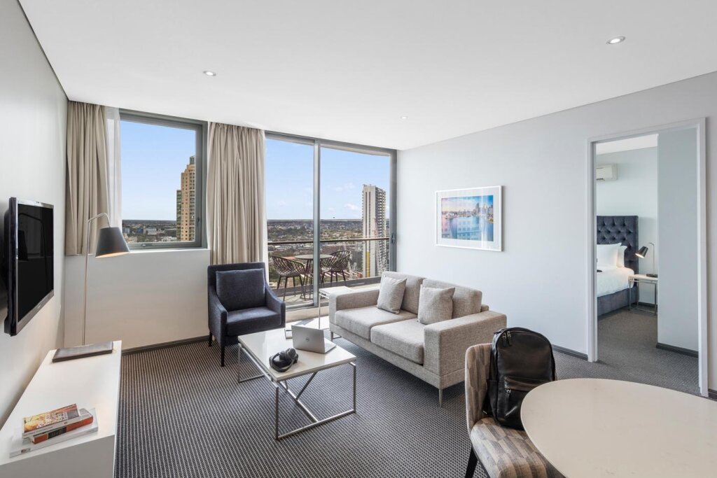 Двухместный люкс Luxury Meriton Suites Campbell Street, Sydney