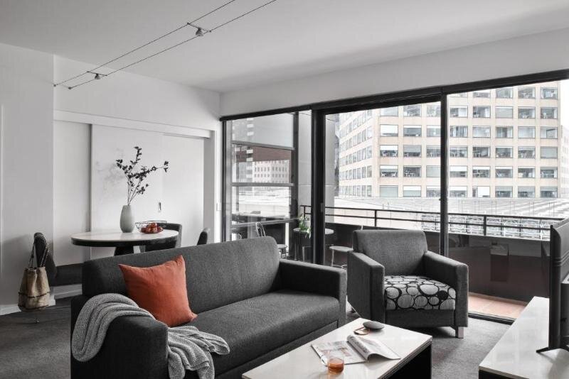 Апартаменты Superior с 2 комнатами с балконом Punthill Apartment Hotel - Manhattan