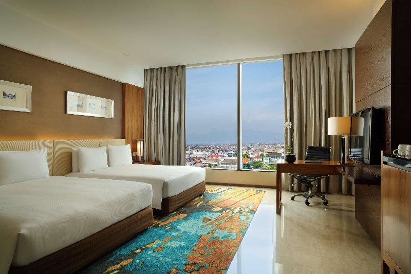 Deluxe quadruple chambre Hilton Bandung