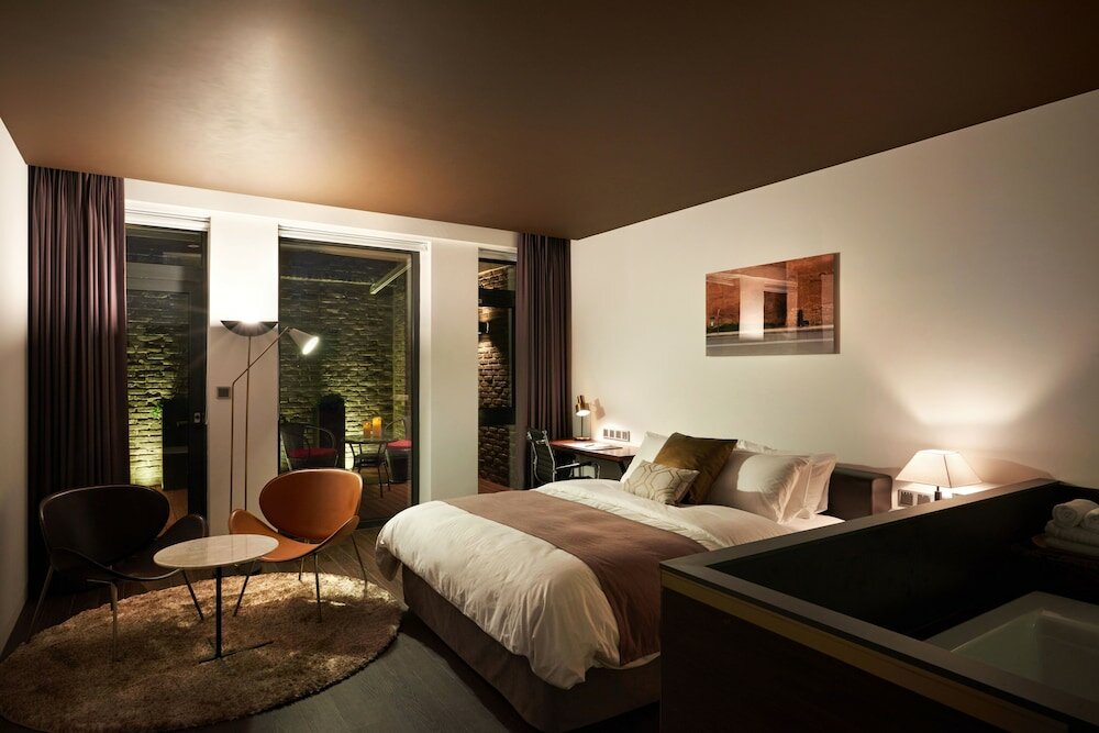Deluxe Doppel Zimmer mit Balkon Jeonju The Classic Hotel