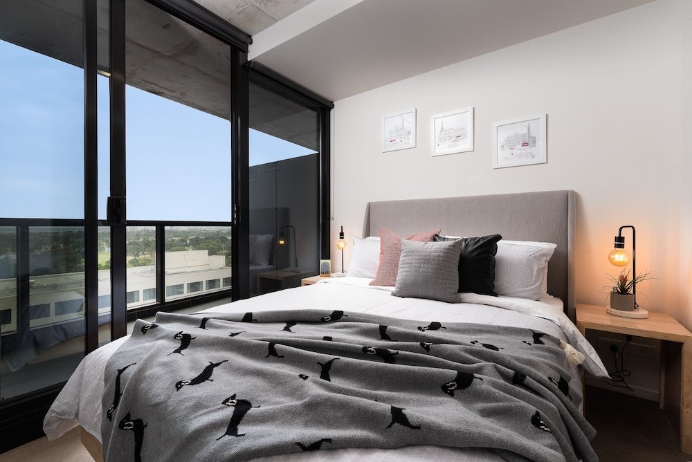 Apartamento doble Premium con vista al lago 568 St Kilda Road Apartments by TWIG