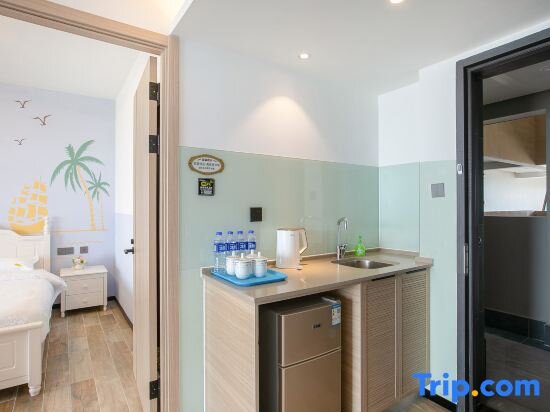 Люкс Luxury Tiehai Seaview Holiday Apartment