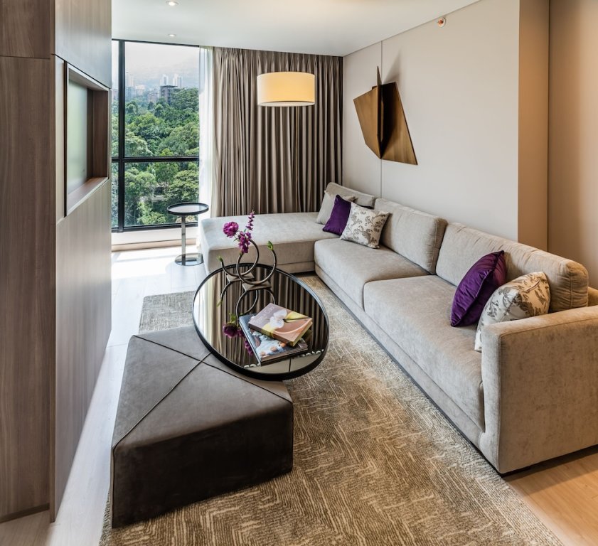 Двухместный номер Deluxe с видом на город Hotel York Luxury Suites Medellin by Preferred