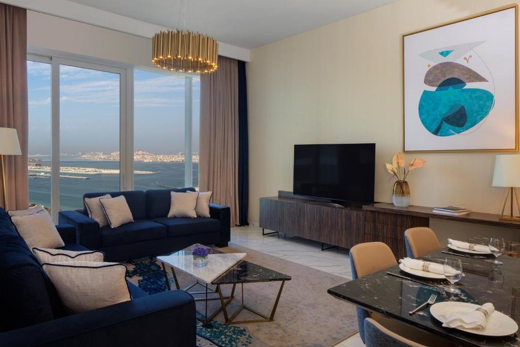 Апартаменты Sea view Superior с 2 комнатами Avani Plus Palm View Dubai Hotel & Suites