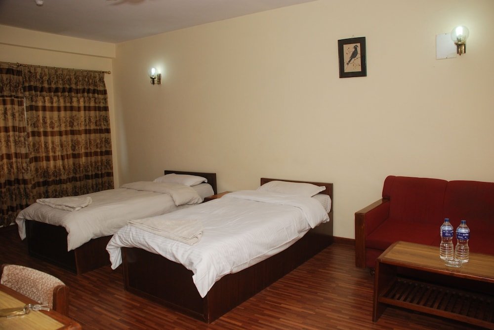 Deluxe double chambre avec balcon Kathmandu Madhuban Guest House