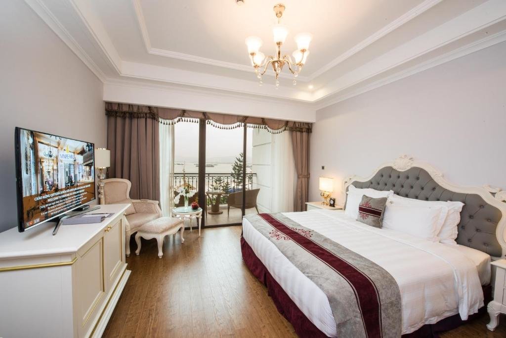 Deluxe Doppel Zimmer mit Meerblick Vinpearl Resort & Spa Ha Long
