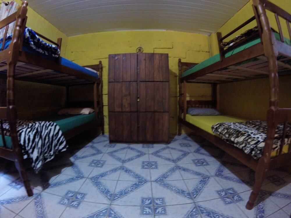 Кровать в общем номере Hostel CasAmarEla