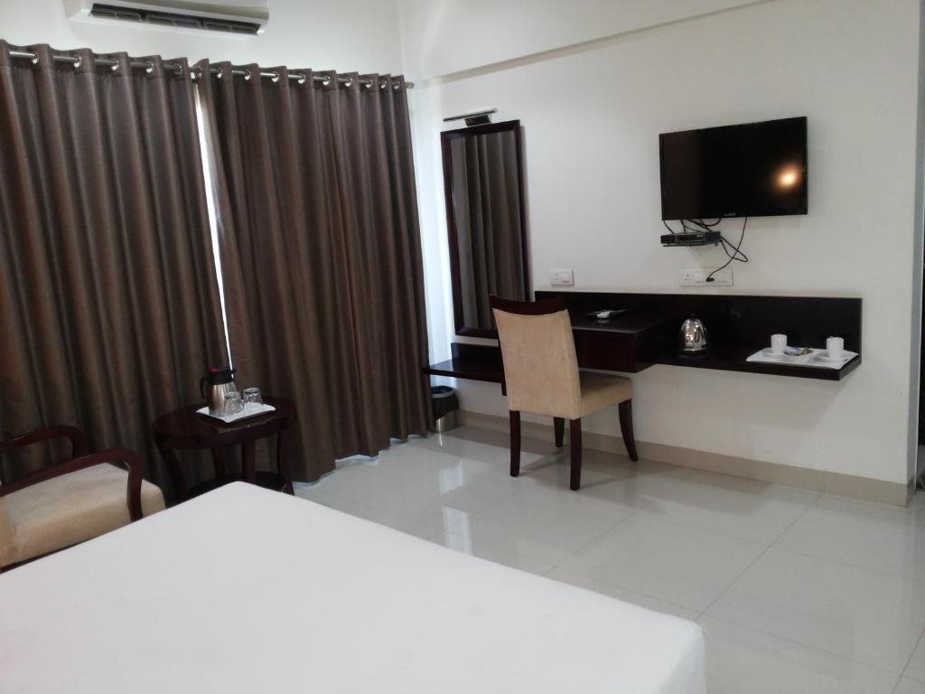 Superior Doppel Zimmer mit Blick Hotel Krishna Inn, Aurangabad