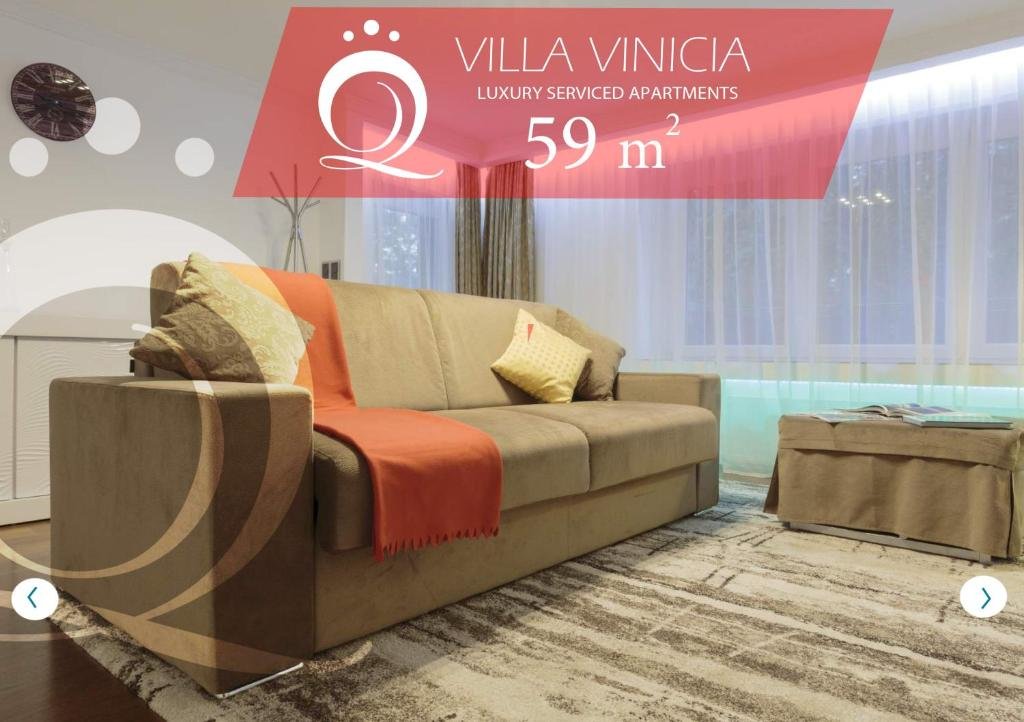 Апартаменты c 1 комнатой с балконом The Queen Luxury Apartments - Villa Vinicia