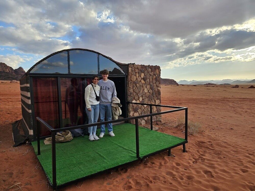 Deluxe Doppel Zimmer mit Balkon Bedouin Lifestyle Camp