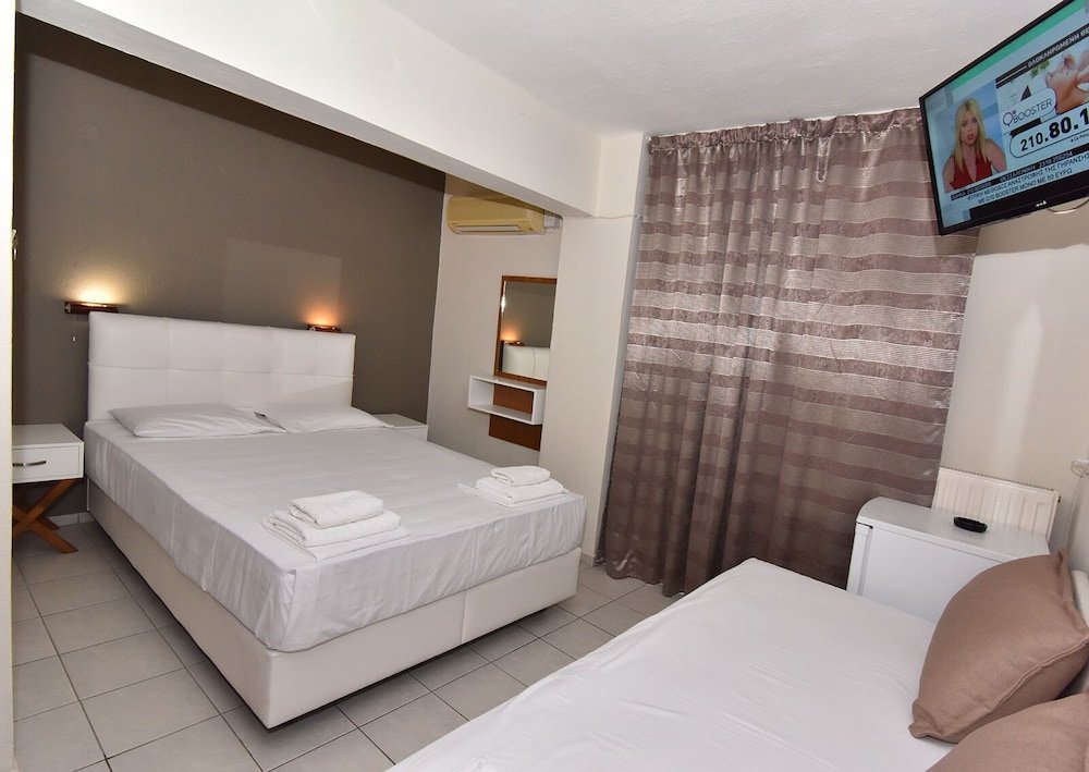 Économie double chambre avec balcon El Greco Hotel Olympic Beach