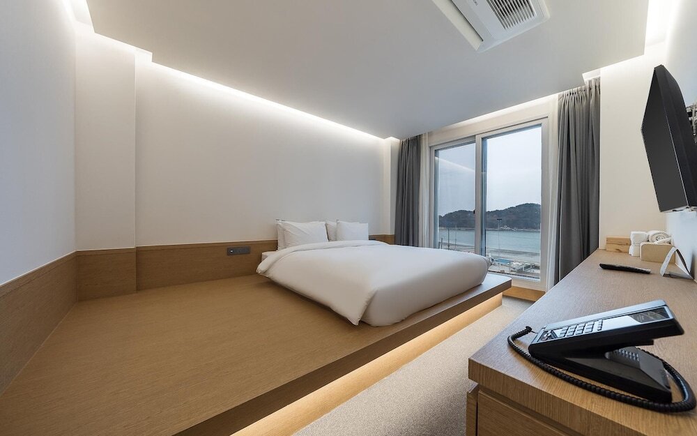 Habitación Estándar con vista al océano Incheon Bluefrog Hotel