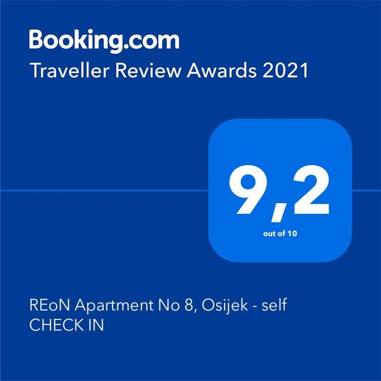 Студия REoN Apartment No 8, Osijek - self CHECK IN