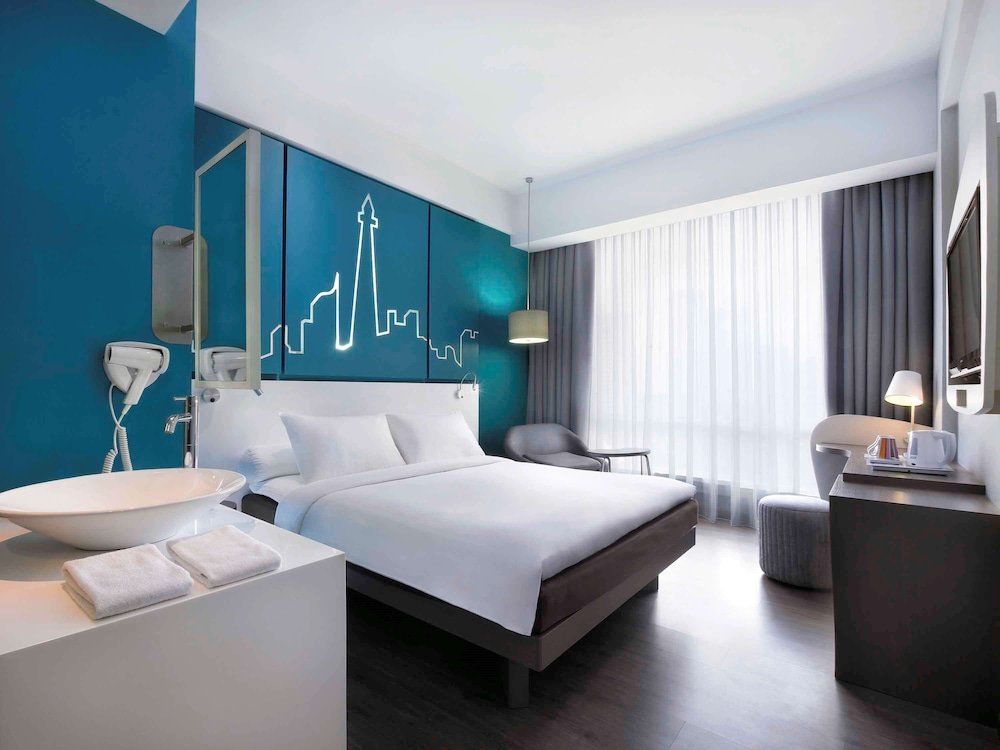 Deluxe Double room with city view All Seasons Jakarta Thamrin