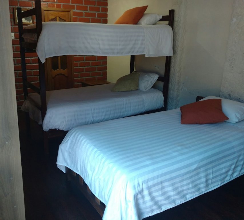 Кровать в общем номере с видом на сад Erupcion Backpackers