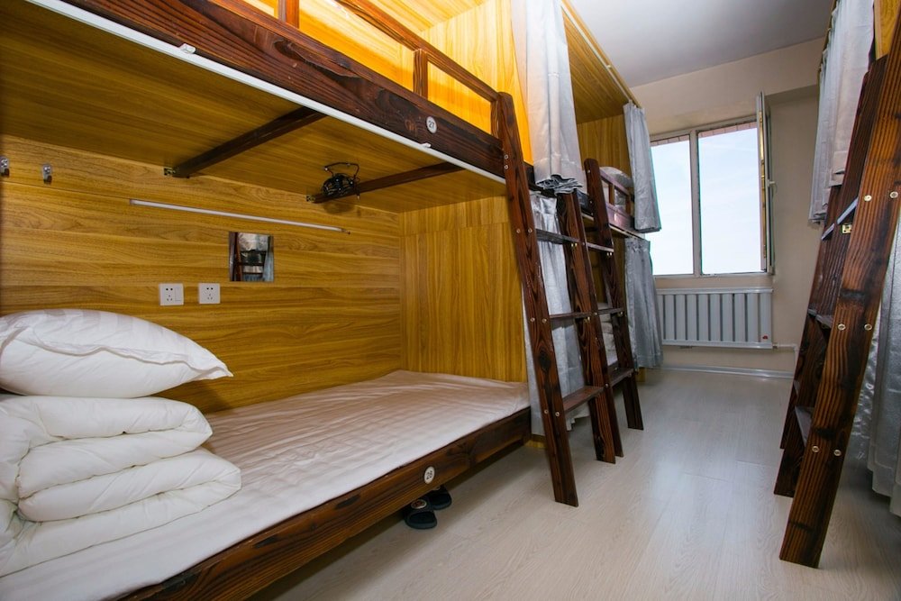 Cama en dormitorio compartido Harbin Midian Youth Hostel