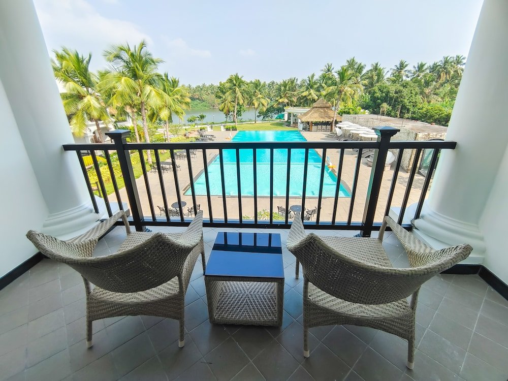 Standard Zimmer mit Blick auf die Bucht Lagoon Sarovar Premiere Resort, Pondicherry