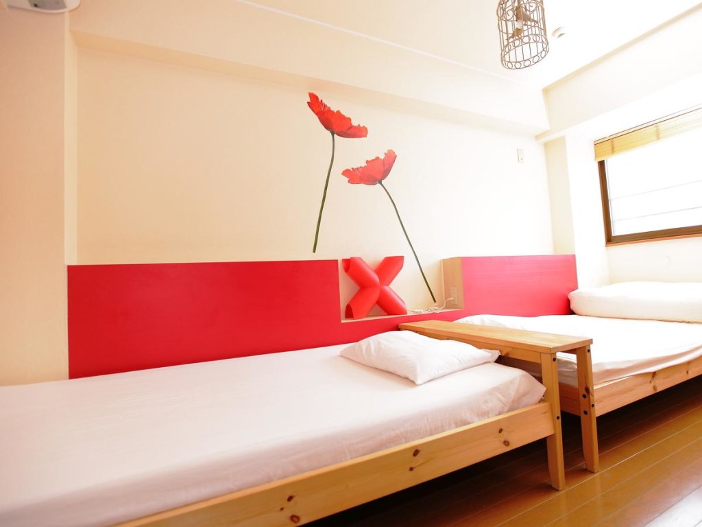 Кровать в общем номере с видом на горы Hostel Casa Noda