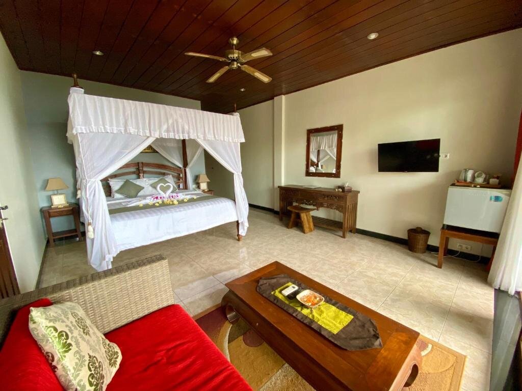 Двухместный номер Deluxe с видом на море Puri Wirata Dive Resort and Spa Amed