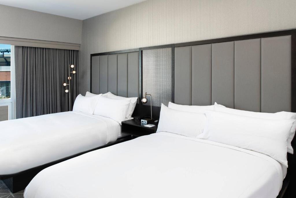 Deluxe Doppel Zimmer mit Blick Renaissance by Marriott Boston Patriot Place Hotel