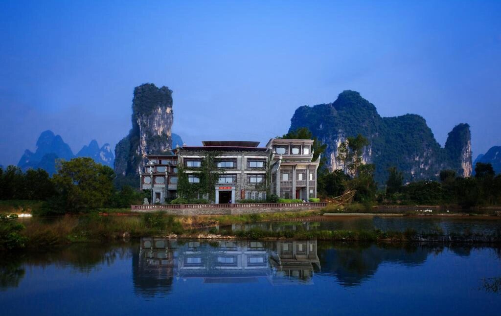 Standard double chambre avec balcon Yangshuo Hidden Dragon Villa
