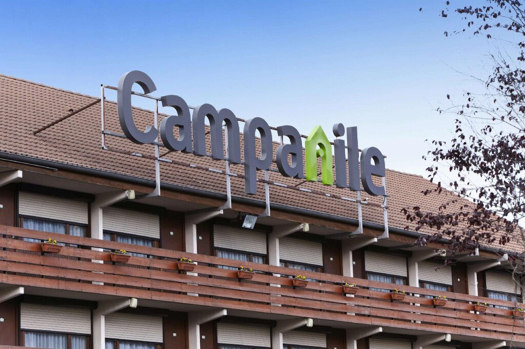Кровать в общем номере Campanile Grenoble Nord - Moirans-Voreppe