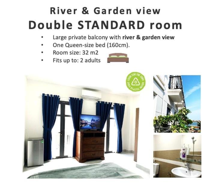 Camera doppia Standard con vista sul giardino QB Casa Residence