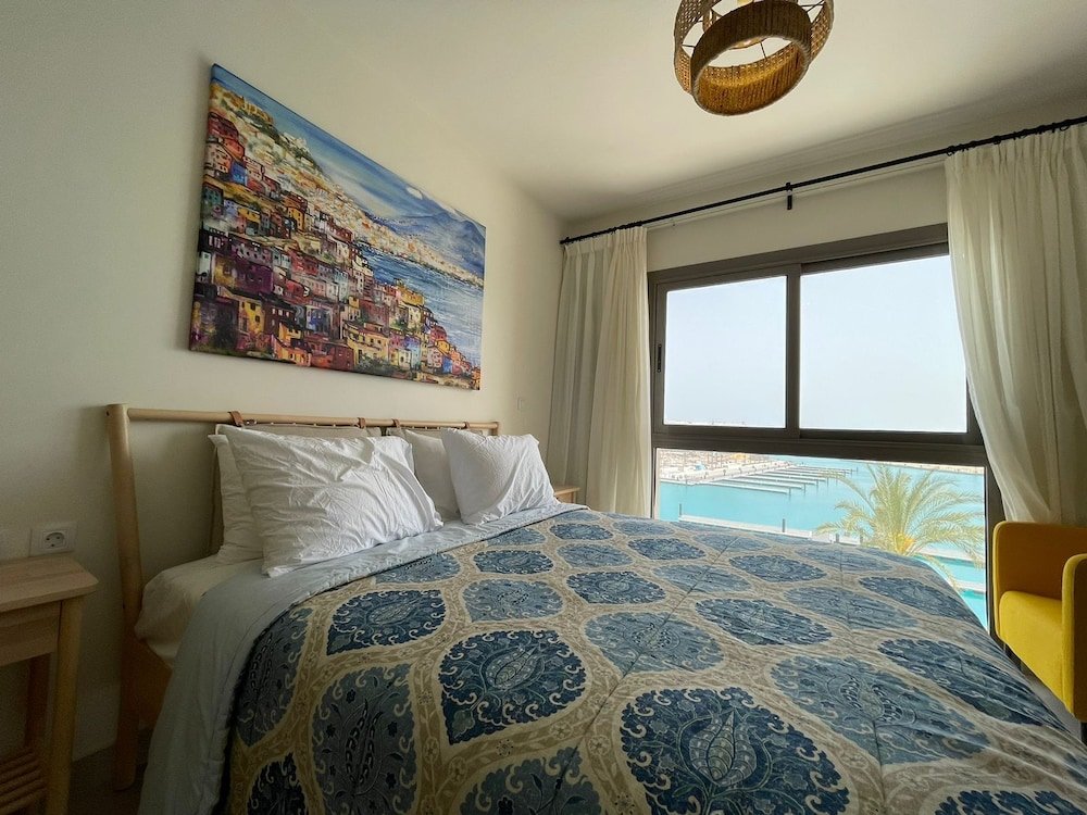 Апартаменты Marassi 3 bedroom marina sea view 405