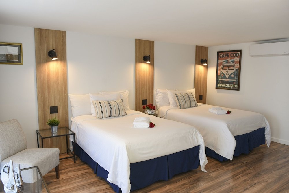 Deluxe Quadruple room Veranda Cape Cod Family Resort