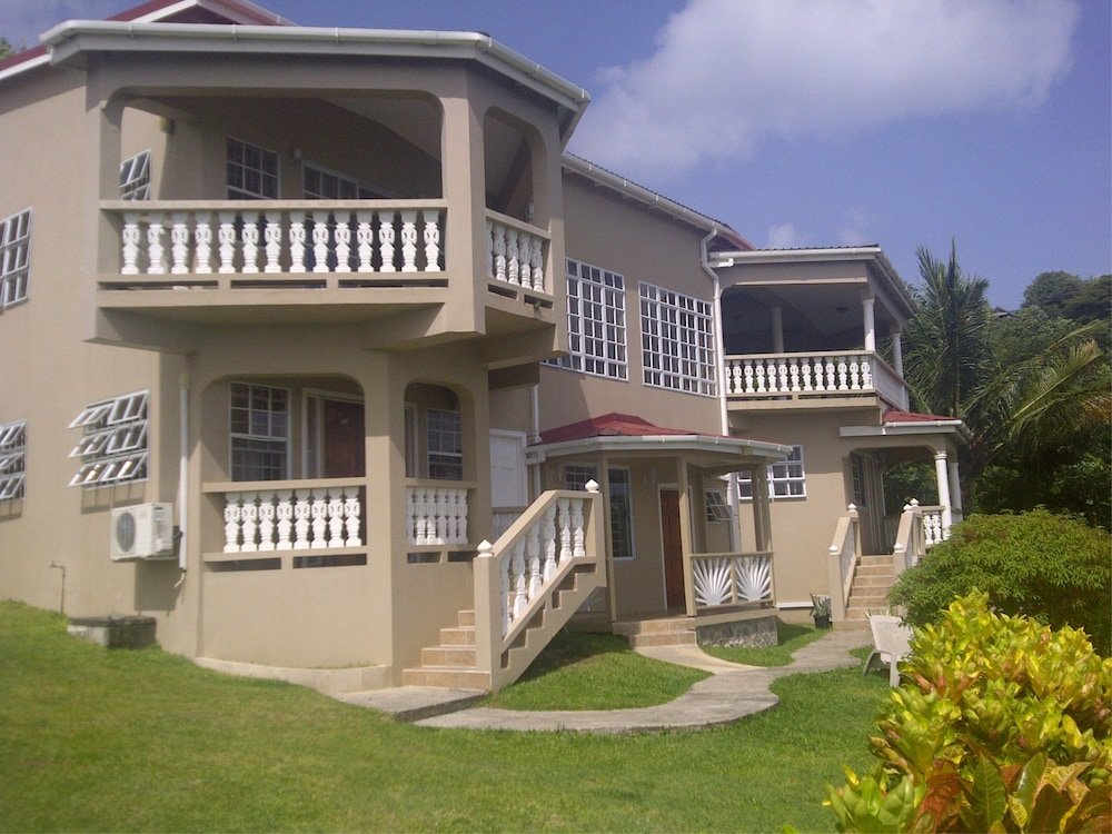 Студия с балконом и с видом на залив Bayside Villa St. Lucia