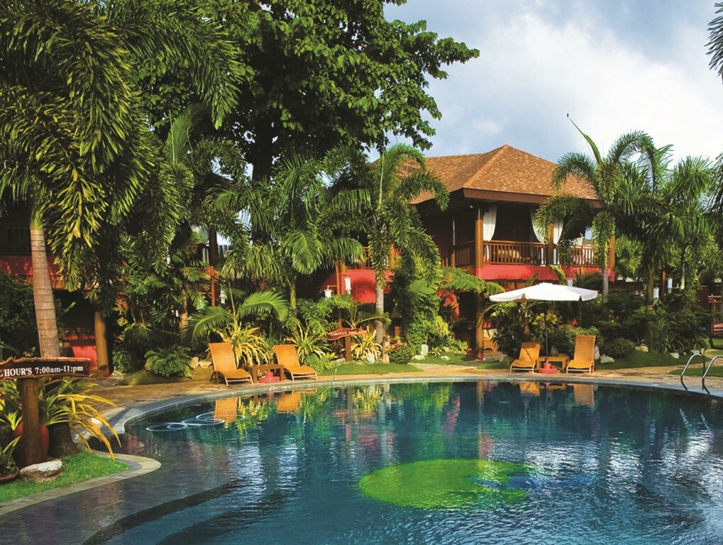 Bett im Wohnheim Boracay Tropics Resort Hotel