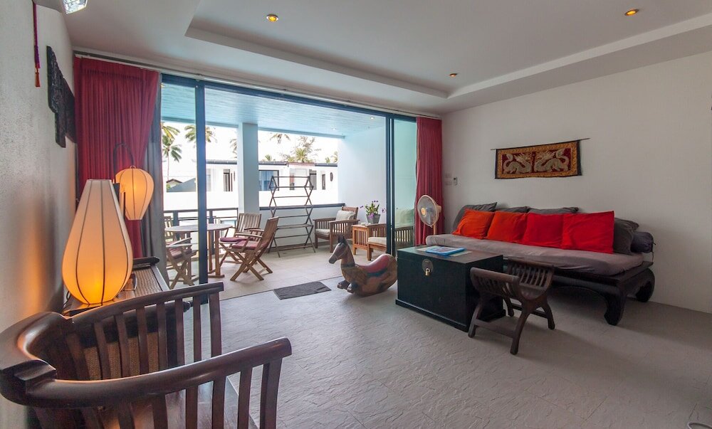 Apartment 1 Schlafzimmer mit Balkon Sai Naam Lanta Residence SHA Plus
