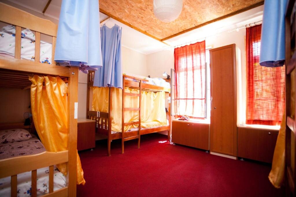 Кровать в общем номере The Wanderers Hostel