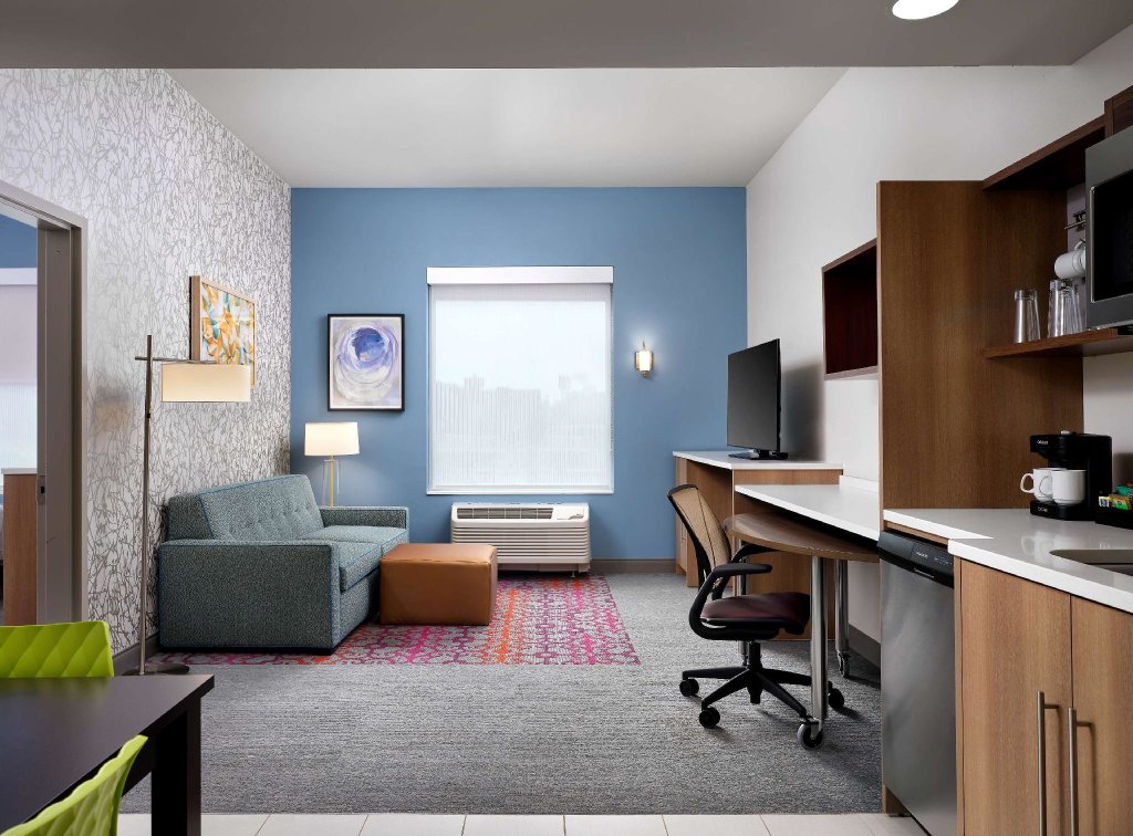 Двухместный люкс c 1 комнатой Home2 Suites By Hilton Fishers Indianapolis Northeast