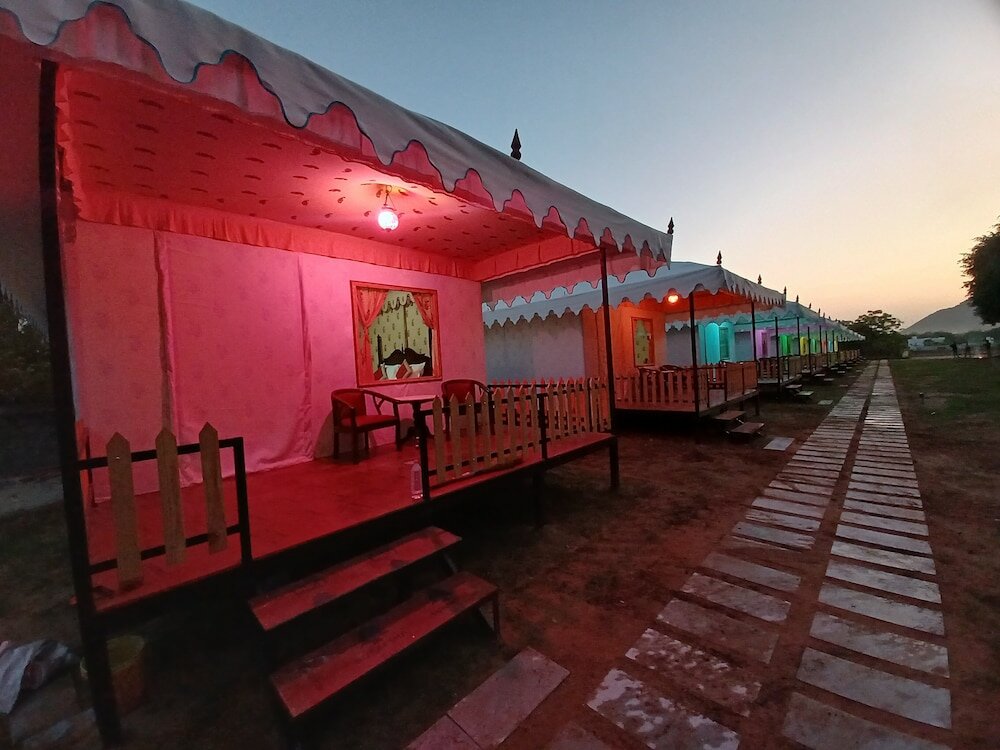 Zelt 1 Schlafzimmer Royal Pushkar Camps- a Luxury Camp Resort