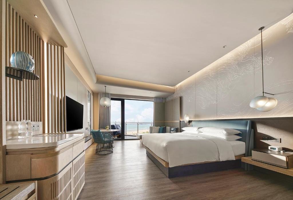 Двухместный номер Deluxe с видом на океан Qinhuangdao Marriott Resort