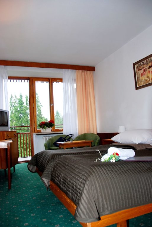 Standard Doppel Zimmer mit Balkon und mit Bergblick Zespół Tatry