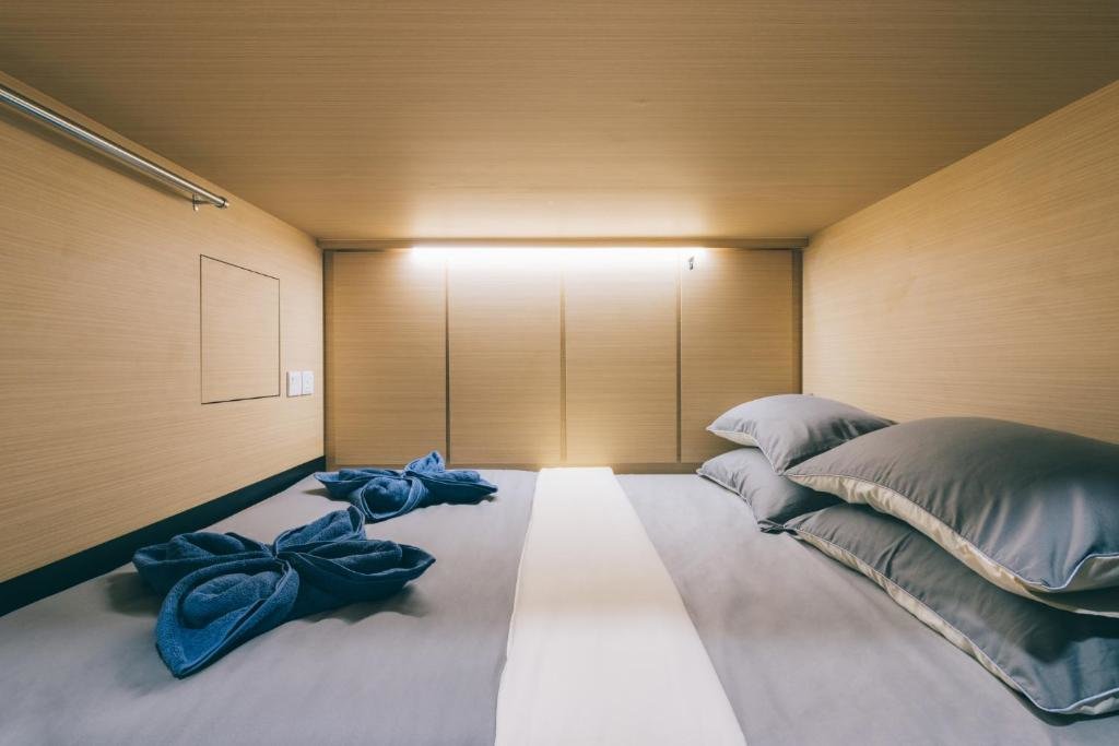 Bett im Wohnheim Wanderloft Capsule Hostel