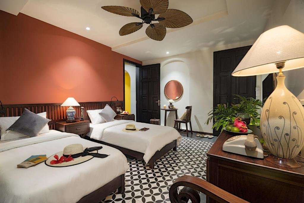 Deluxe double chambre avec balcon G Boutique Resort Hoi An