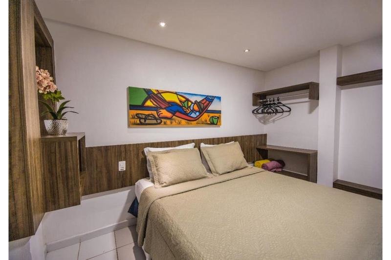 Luxe simple chambre avec balcon Netuanah Praia Hotel
