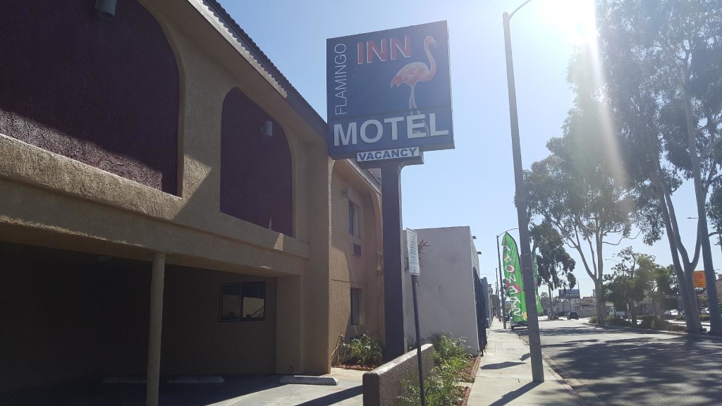 Четырёхместный номер Deluxe Flamingo Inn Long Beach